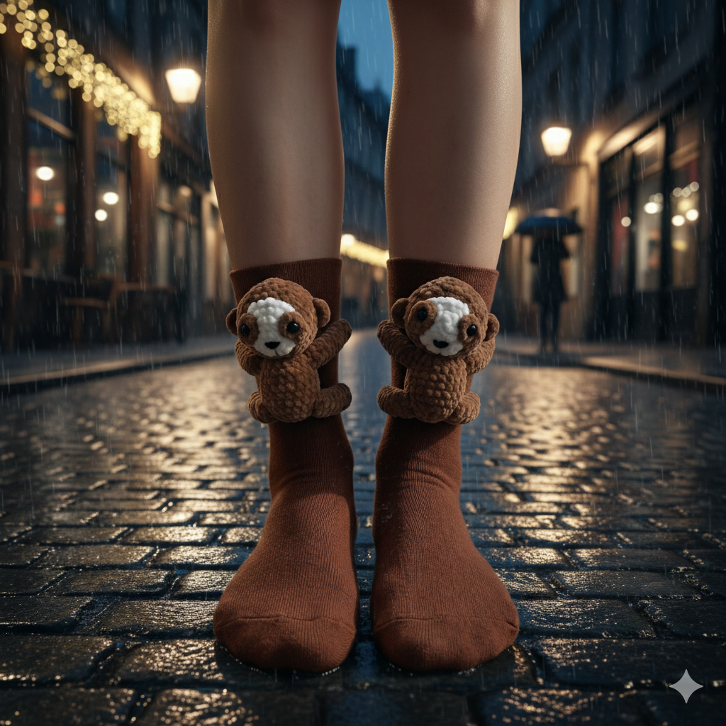 🎁 Sevimli Hayvan Çorapları