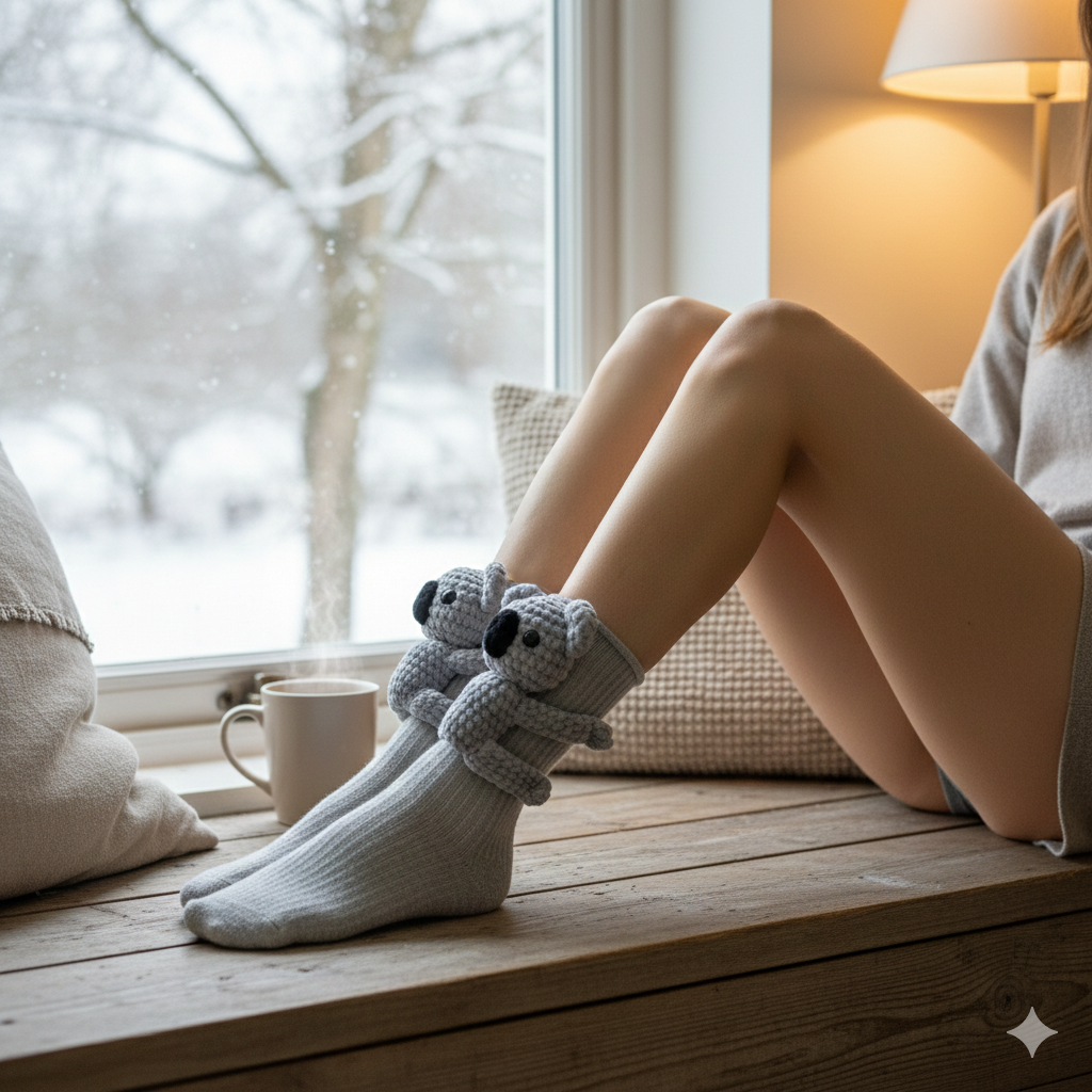 🎁 Sevimli Hayvan Çorapları