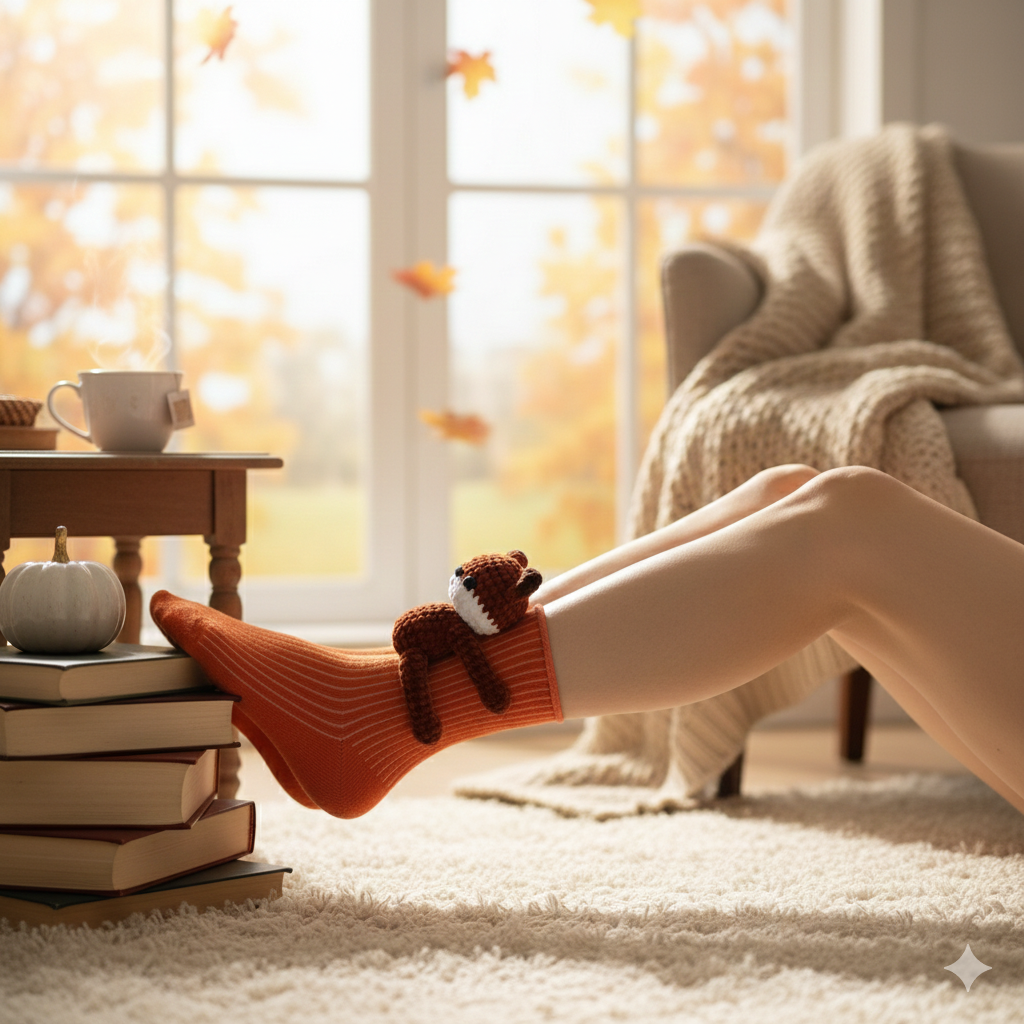 🎁 Sevimli Hayvan Çorapları