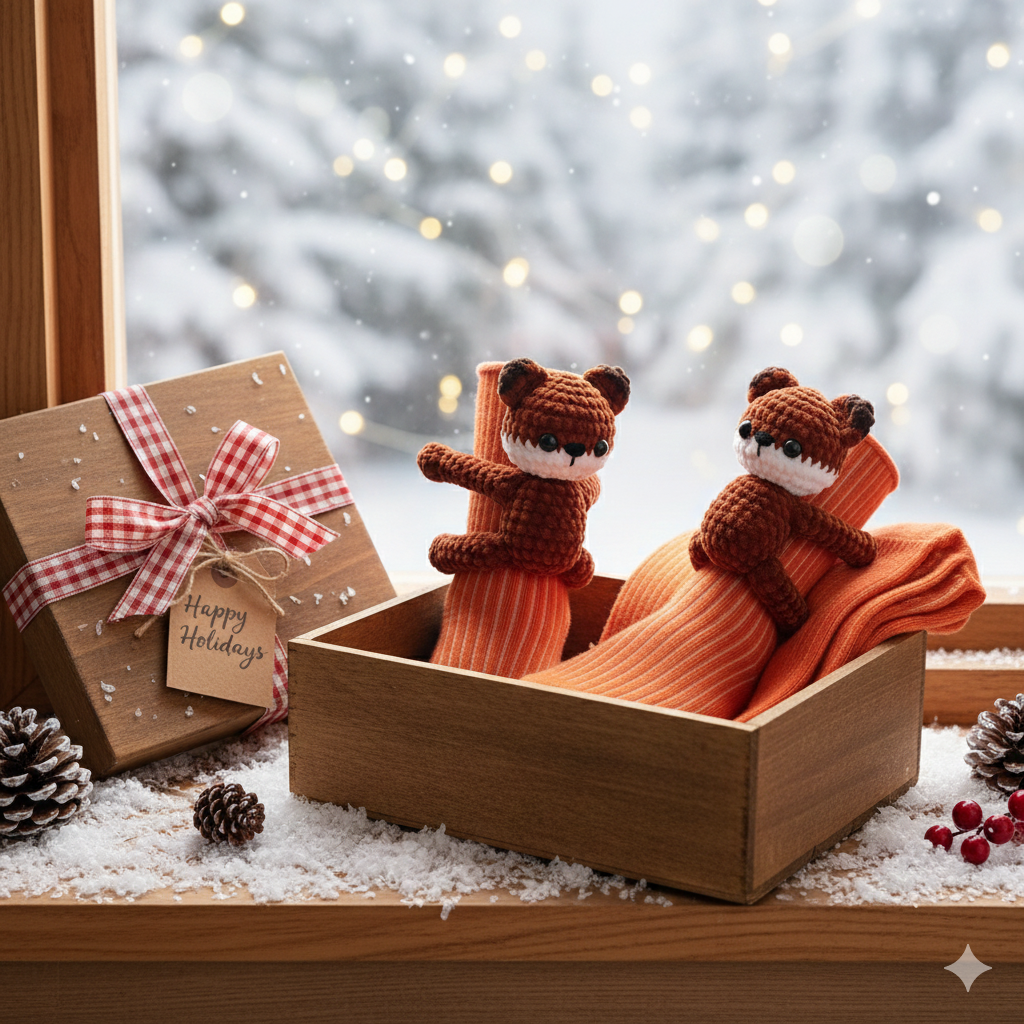 🎁 Sevimli Hayvan Çorapları